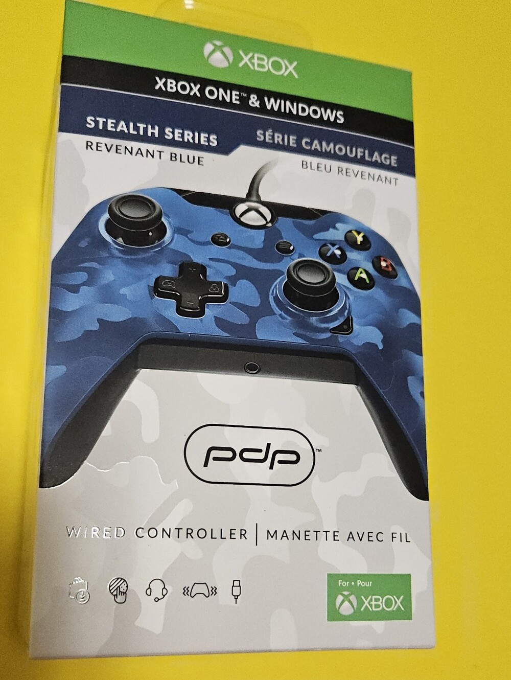 Pdp Xbox One & Windows Revenant Blue Wired Controller